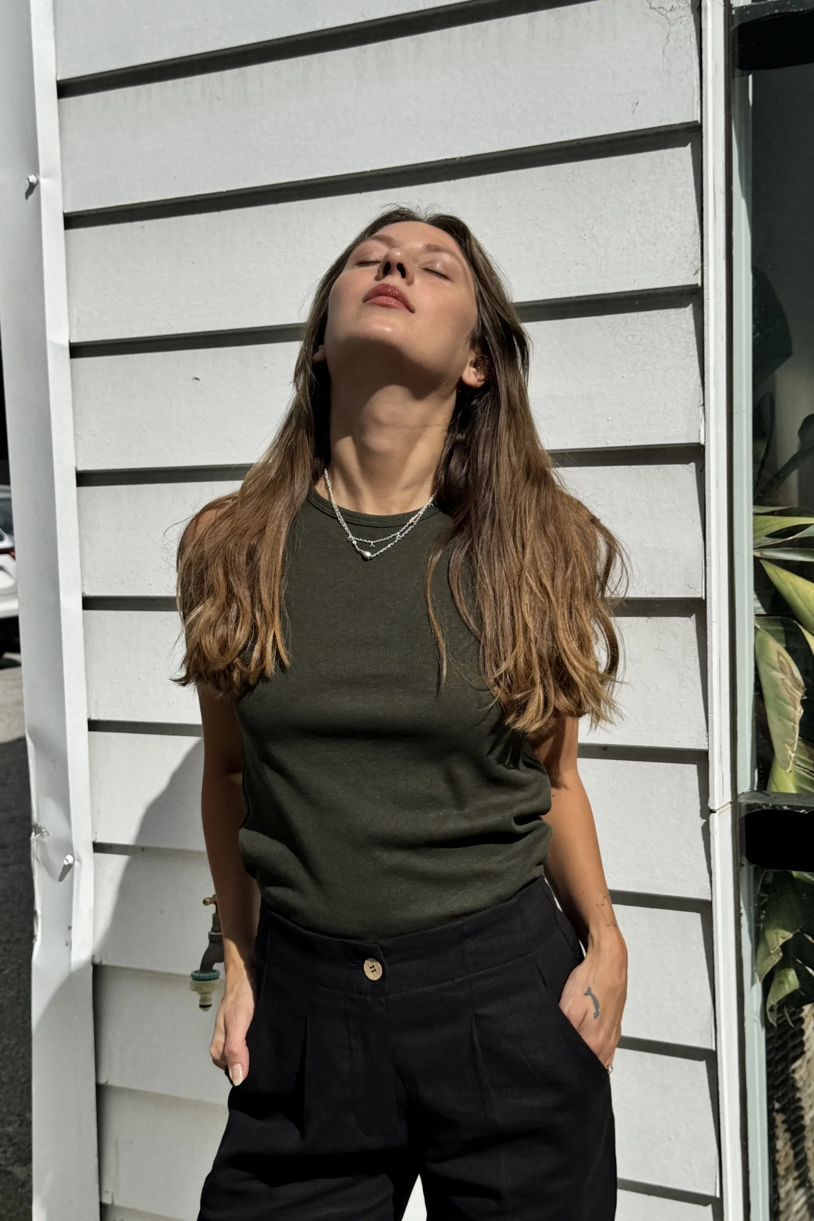 Rib Vest | Olive - Barbeachs