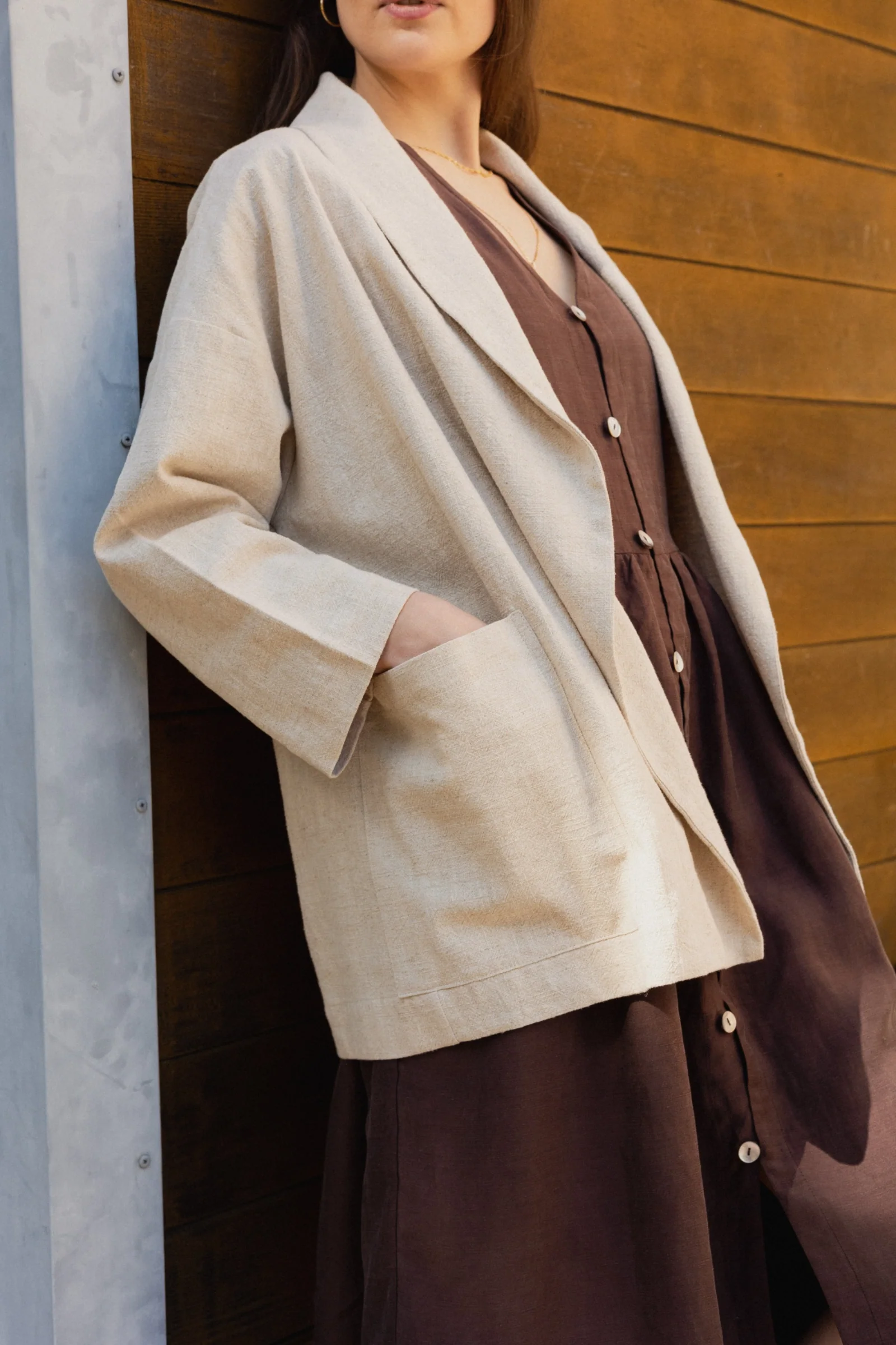 Raised Jacket | Oatmeal - Barbeachs