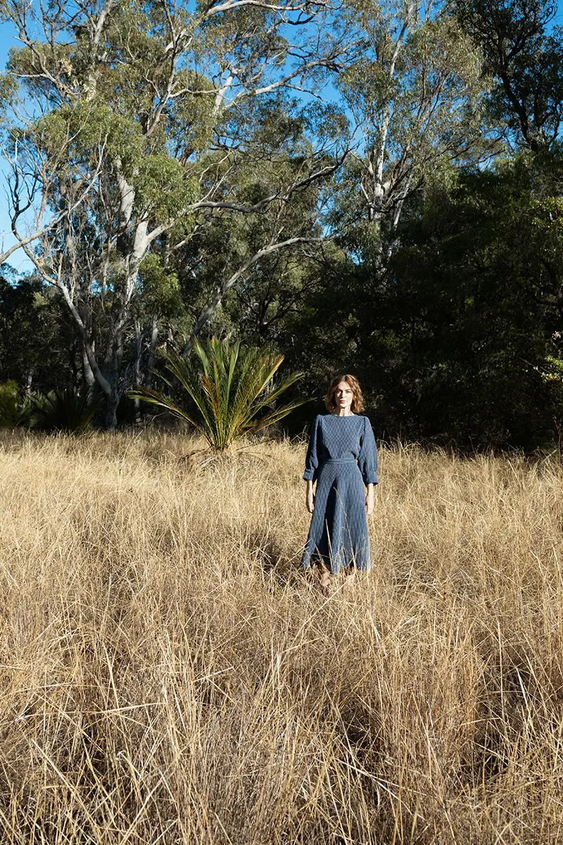 Blue and White Stripe Skirt - Barbeachs