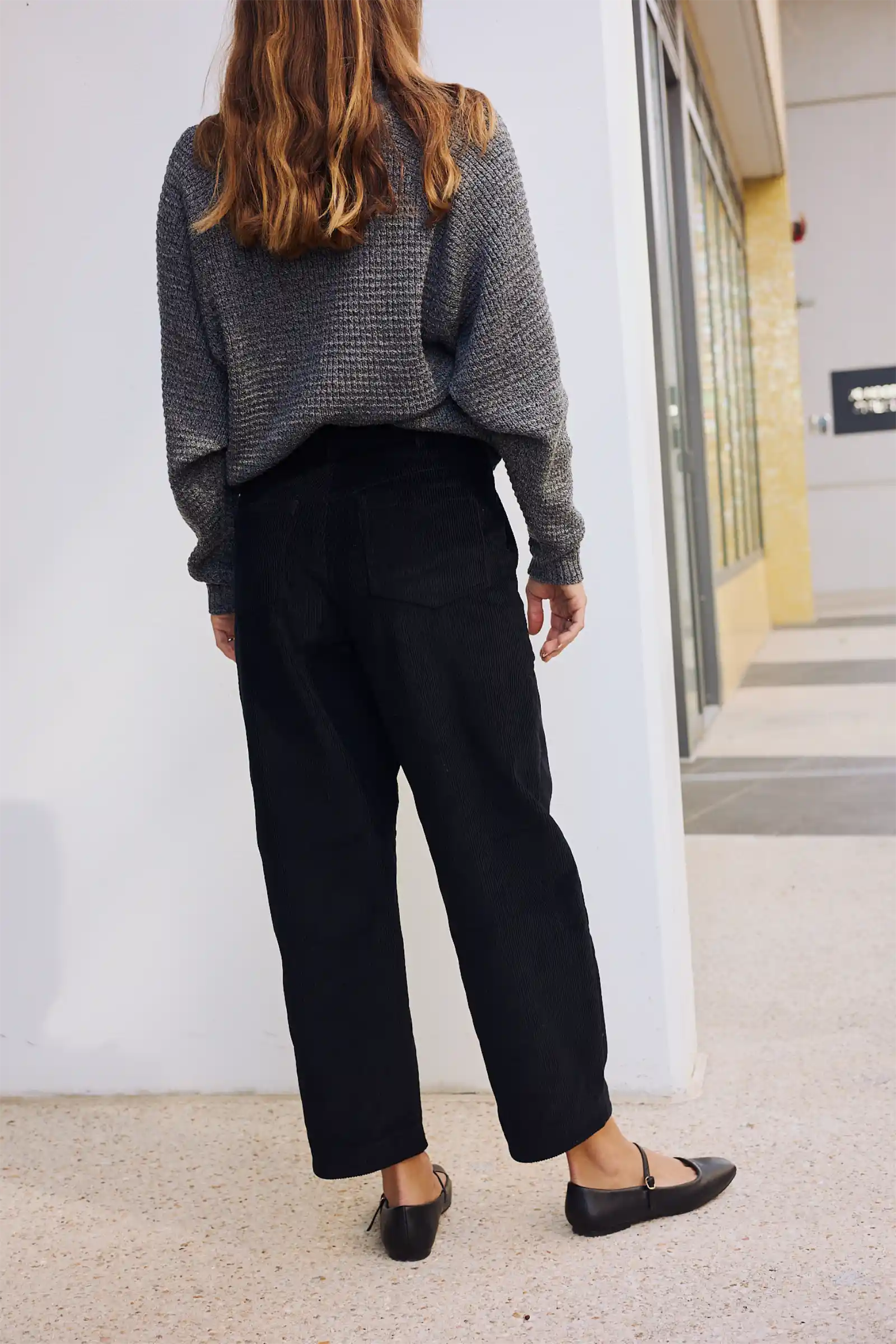 Merino Cardigan Knit | Speckled Grey - Barbeachs