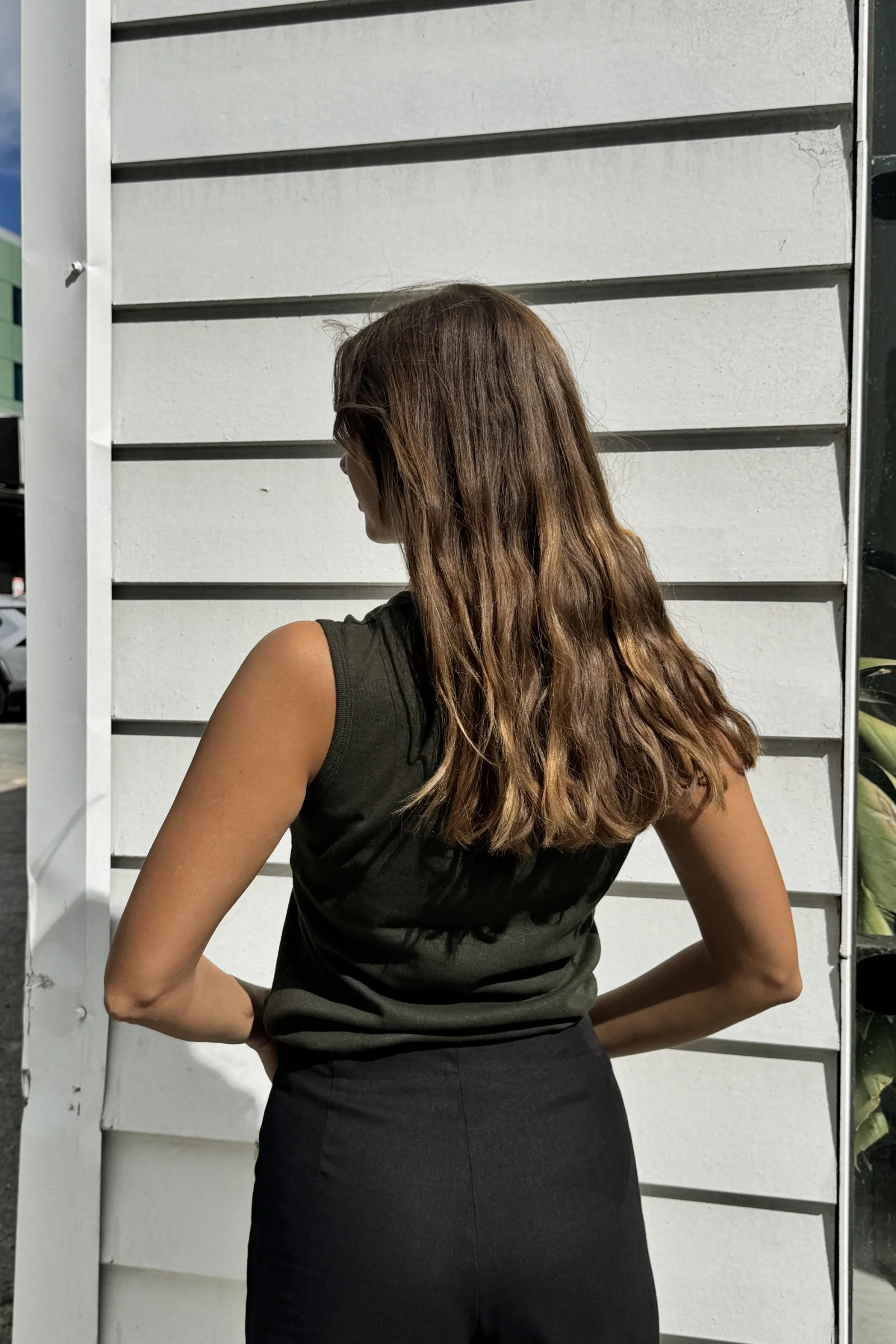 Rib Vest | Olive - Barbeachs