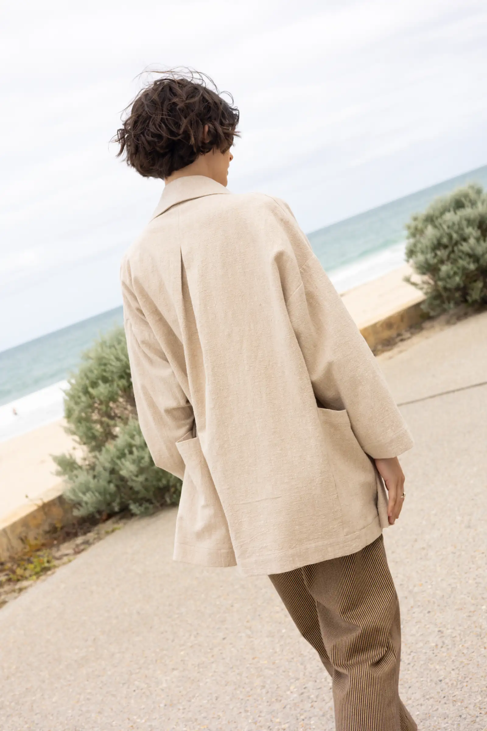 Raised Jacket | Oatmeal - Barbeachs