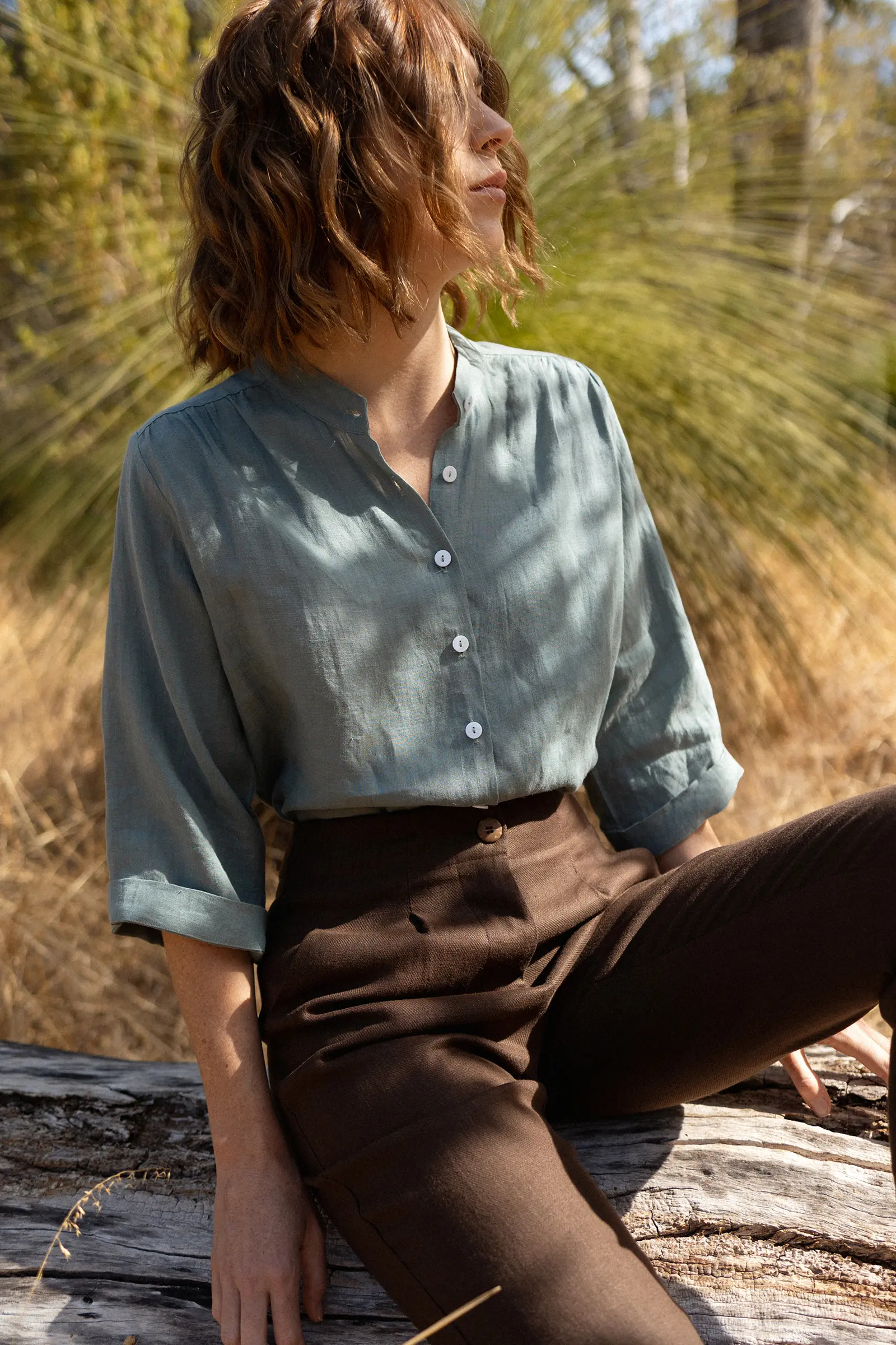 Very Useful Blouse | Seafoam - Barbeachs