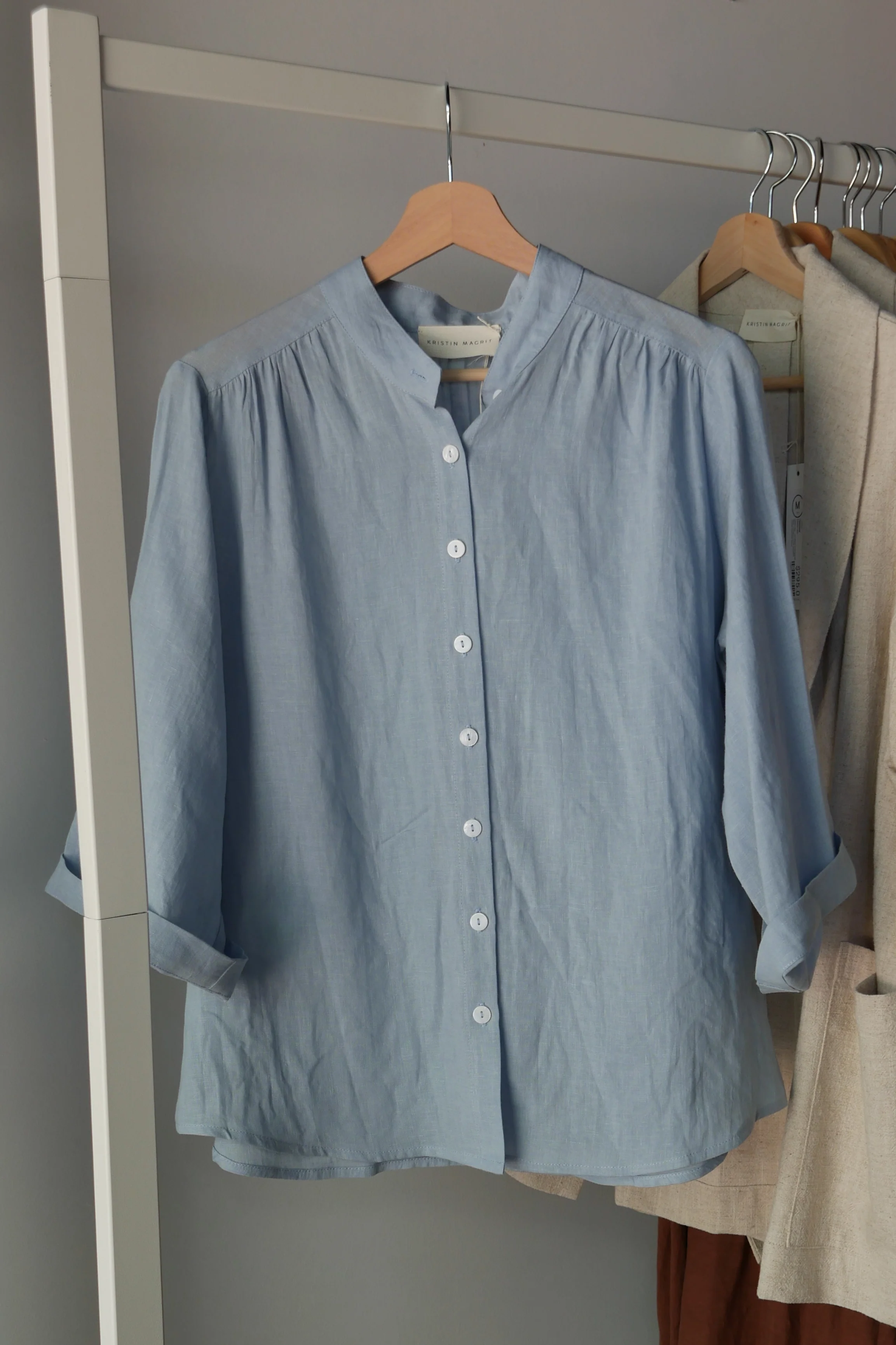 Very Useful Blouse | Sky Blue - Barbeachs