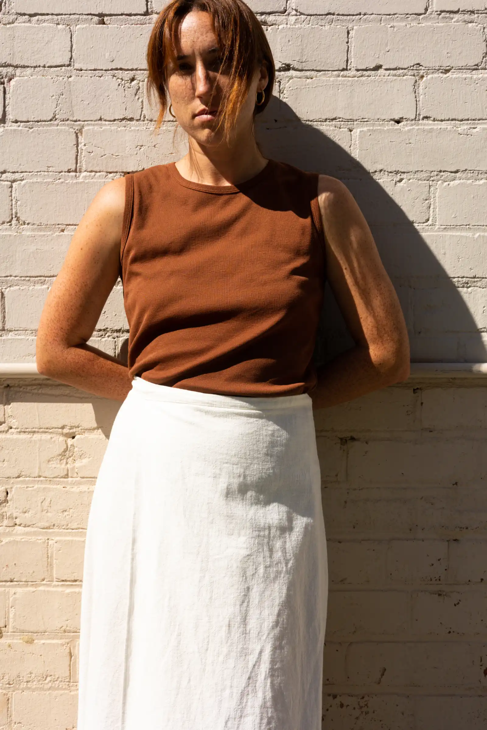 Rib Vest | Cinnamon - Barbeachs